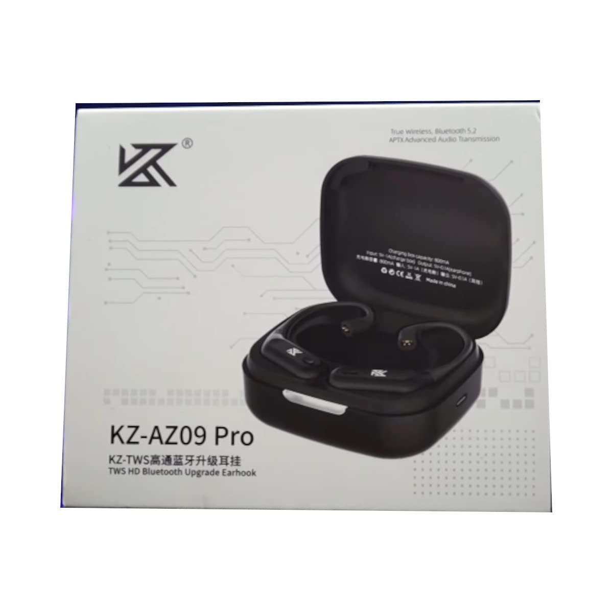 KZ AZ09 Pro Bluetooth 5.2 QCC3040 Gancho de orelha AZ09 AZ10